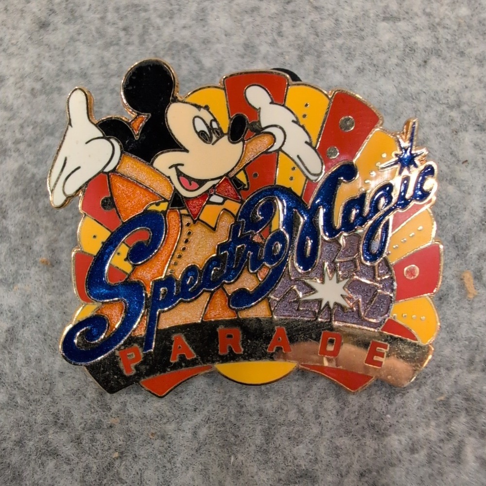 Disney SpectroMagic Parade Mickey Mouse Official Pin Trading 2003 Glitter Pin - Picture 1 of 4